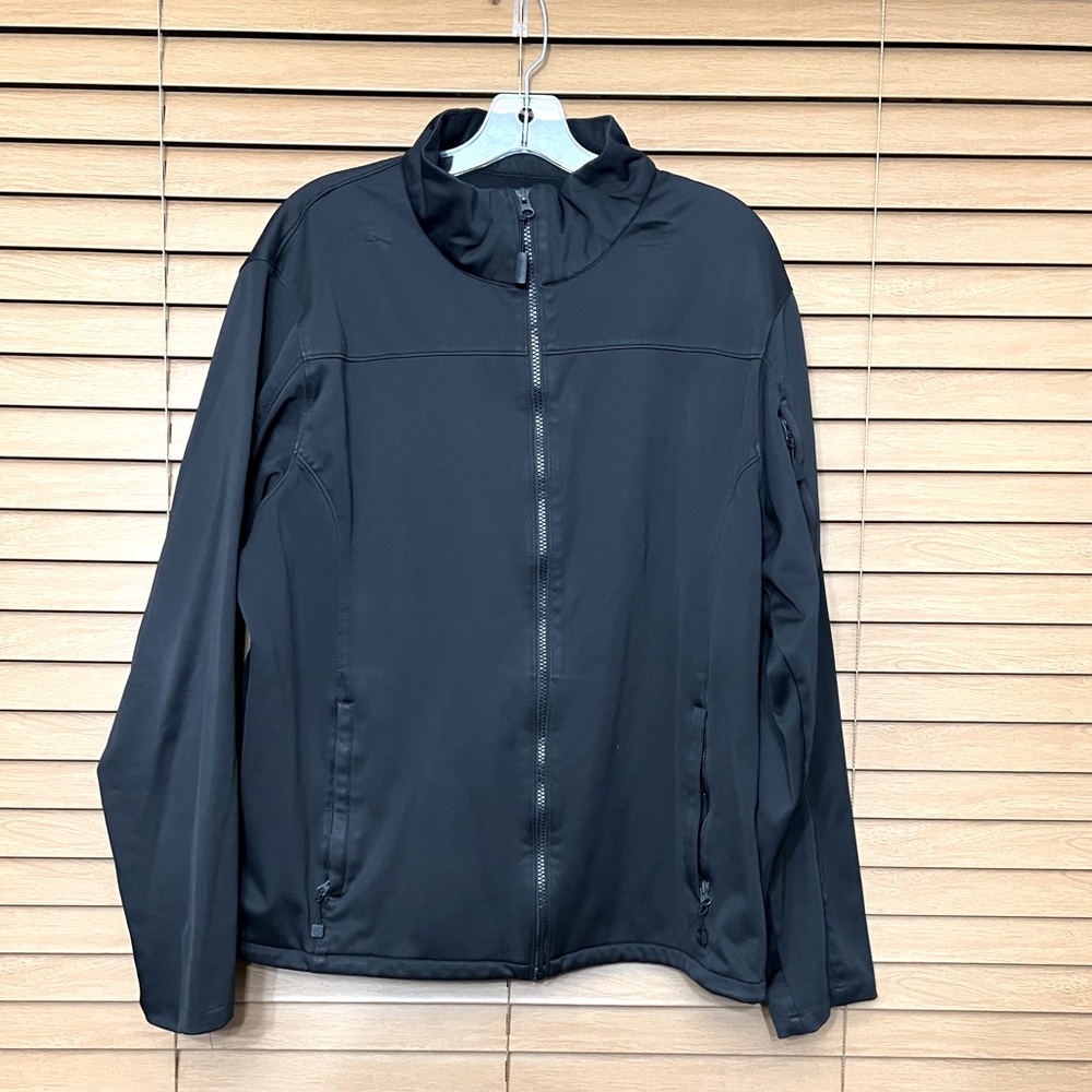 Walter Hagen sweater with full zipper men’s black size L